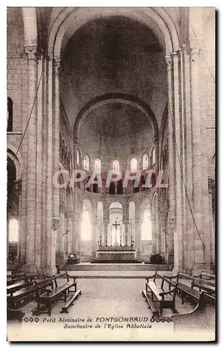 Cartes postales Petit Seminaire De Fontgomaud Sanctuaire De l&#39Eglise Abbatiale
