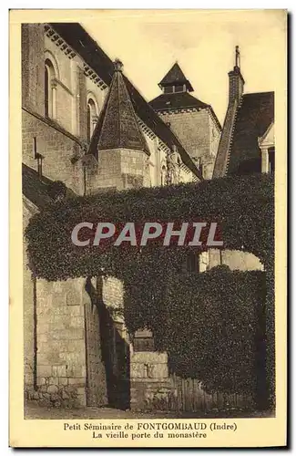 Cartes postales Petit Seminaire De Fontgomaud La Vieille Porte Du Monastere