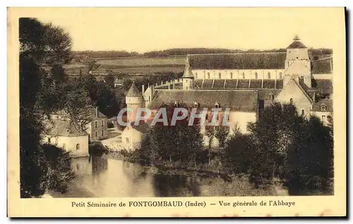 Cartes postales Petit Seminaire De Fontgomaud Vue Generale De l&#39Abbaye