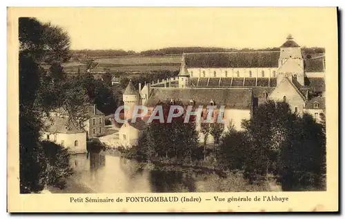 Cartes postales Petit Seminaire De Fontgomaud Vue Generale De l'Abbaye