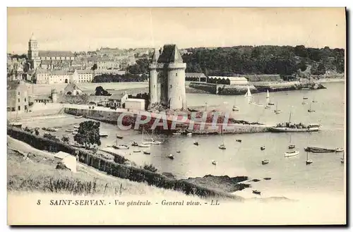 Cartes postales Saint Servan vue Generale