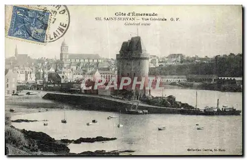 Cartes postales Cote d&#39Emeraude Saint Servan Vue Generale