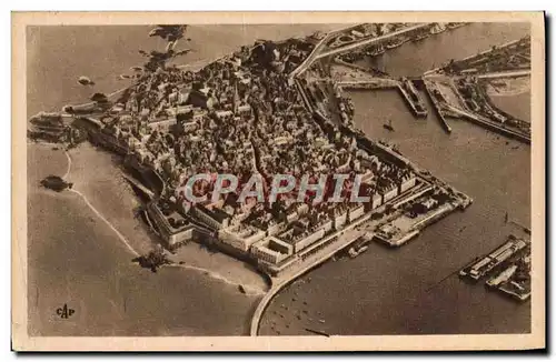 Cartes postales St Malo Vue Aerienne