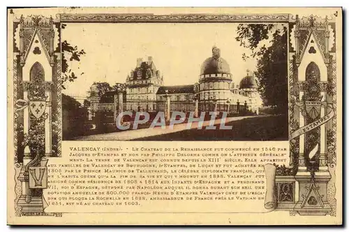 Cartes postales Valencay Le Chateau De La Renaissance