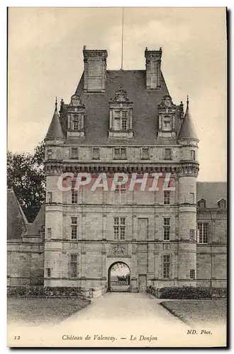 Ansichtskarte AK Chateau De Valancay Le Donjon