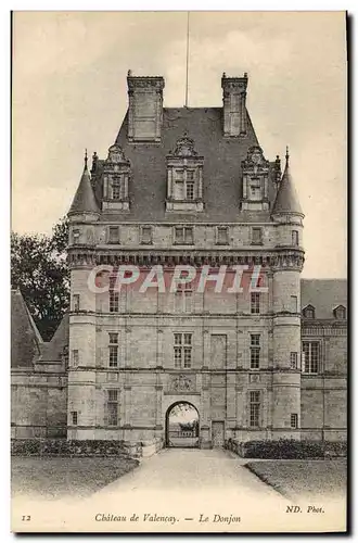 Cartes postales Chateau De Valancay Le Donjon