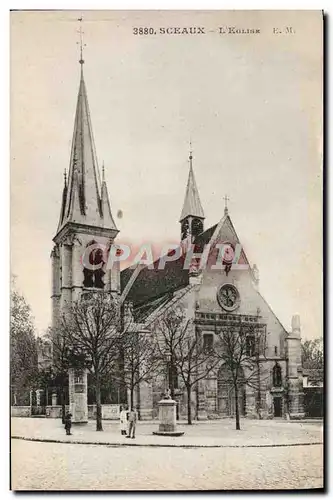 Cartes postales Sceaux L&#39Eglise