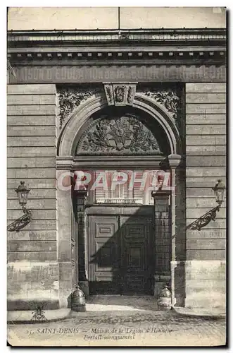 Cartes postales Saint Denis Maison De La Legion d&#39honneur Portail monumental