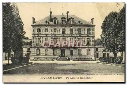 Cartes postales Sevran Livry Poudrerie Nationale