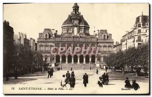 Cartes postales Saint Etienne Hotel De Ville