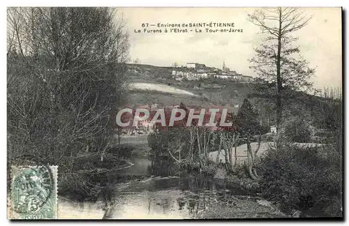Cartes postales Environs De Saint Etienne Le Furens A l'Etrat La Tour en Jarez