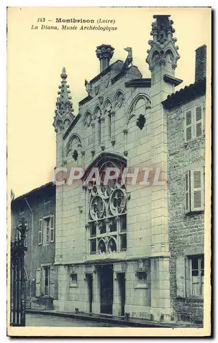 Cartes postales Montbrison La Diana Musee Archologique