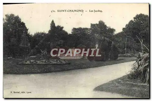 Cartes postales Saint Chamond Les Jardins