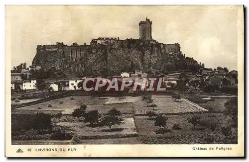 Cartes postales Environs Le Puy Chateau De Polignac