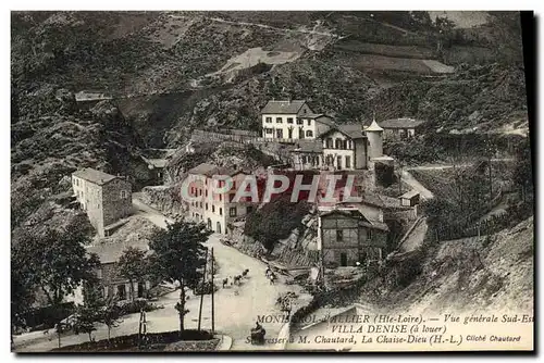 Cartes postales Monistrol d'Allier Vue Generale Villa Denise