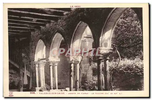 Cartes postales Valence Sur Baise Abbaye De Plaran Le Cloitre