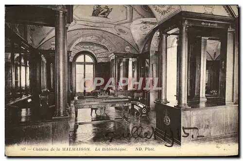 Cartes postales Chateau De La Malmaison La Bibliotheque