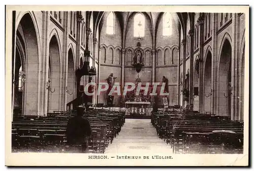 Cartes postales Hirson Interieur De L'Eglise