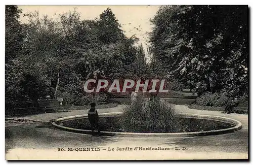 Cartes postales St Quentin Le Jardin D&#39Horticulture