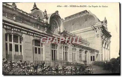 Cartes postales Neris Les Bains La Facade Du Casino