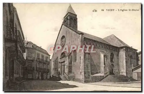 Cartes postales Vichy L&#39Eglise St Blaise