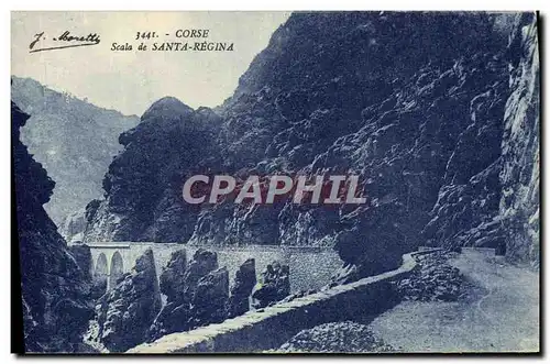 Cartes postales Corse Scala De Santa Regina
