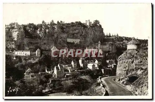 Ansichtskarte AK La Douce France Rocamadour Vue Generale