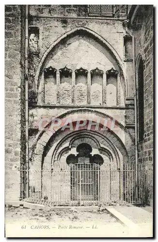 Cartes postales Cahors Porte Romane