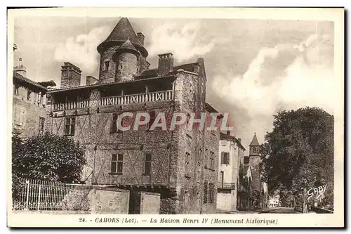 Cartes postales Cahors La Maison Henri IV