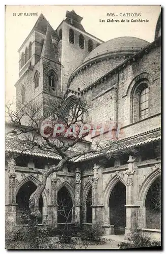 Ansichtskarte AK Le Lot Illustre Cahors Les Cloitres De La Cathedrale