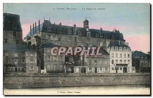 Cartes postales Laval Le Palais De Justice