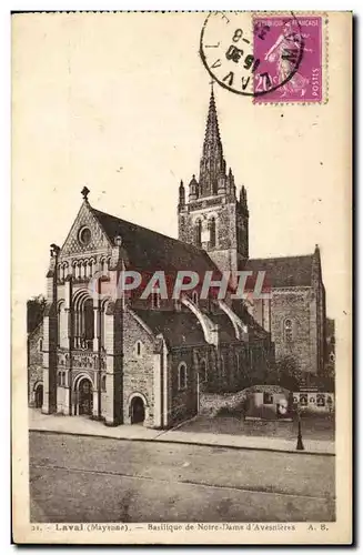 Cartes postales Laval Basilique De Notre Dame d'Avesnieres
