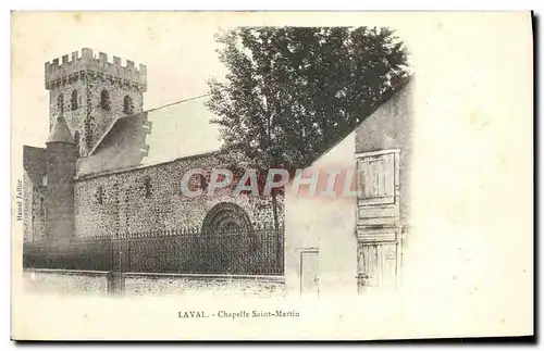 Cartes postales Laval Chapelle Saint Martin