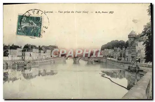 Ansichtskarte AK Laval Vue Prise Du Pont Neuf