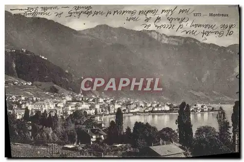 Cartes postales Montreux