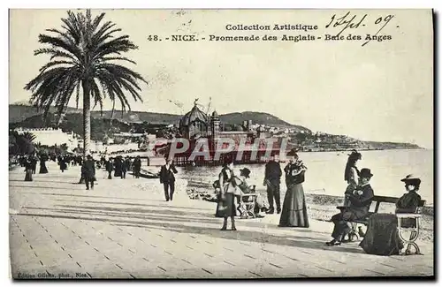 Ansichtskarte AK Nice Promenade Des Anglais Baie Des Anges