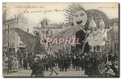 Cartes postales Carnaval De Nice 1906