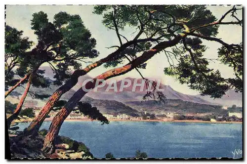 Cartes postales La Douce France Cote d&#39Azur Menton Paysage Du Cap Martin