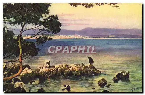 Cartes postales La Douce France Cote d&#39Azur Antibes L&#39Anse Saint Roch