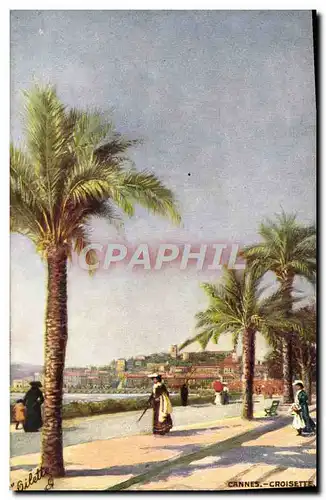 Cartes postales Cannes Croisette