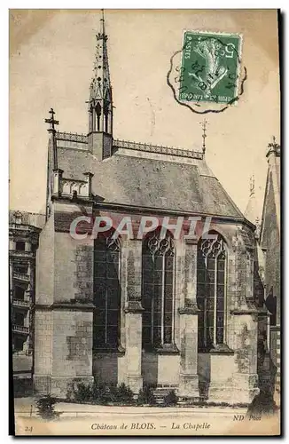 Cartes postales Chateau De Blois La Chapelle