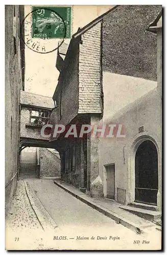 Cartes postales Blois Maison De Denis Papin