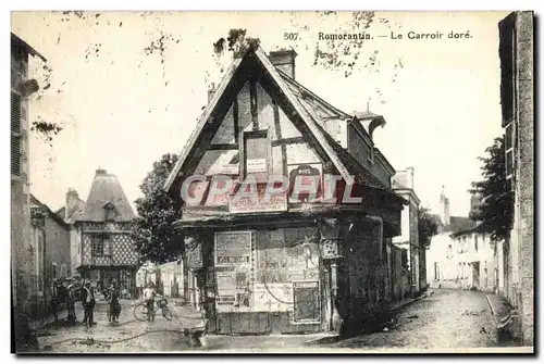 Cartes postales Romorantin Le Carroir Dore