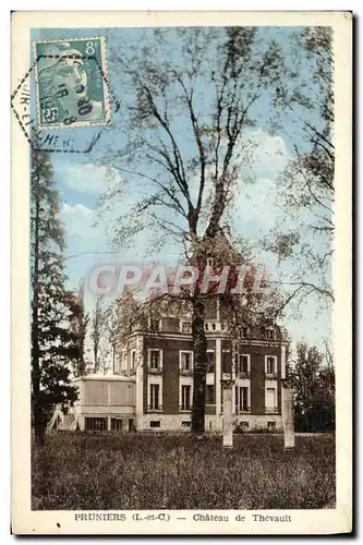 Cartes postales Pruniers Chateau De Thevault