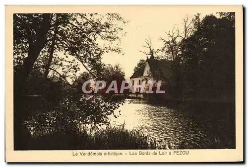 Cartes postales Le Endomois Artistique Les Bords Du Loir A Pezou