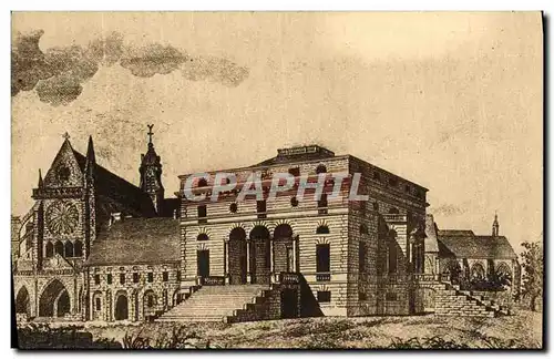 Cartes postales Abbaye De Royaumont Asnieres Sur Oise Eglise Palais Abbatial