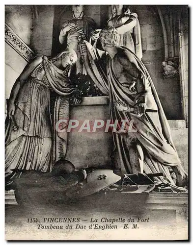 Cartes postales Vincennes La Chapelle Du Fort Tombeau Du Duc d'enghien