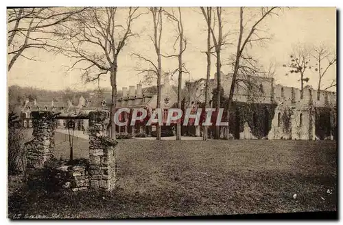 Ansichtskarte AK Abbaye Des Vaux De Vernay Le Puits Et Les Ruines De l&#39Eglise