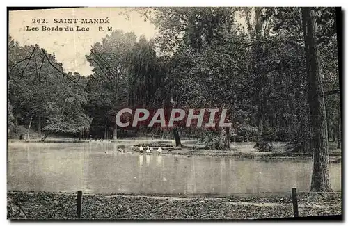Cartes postales Saint Mande Les Bords Du Lac