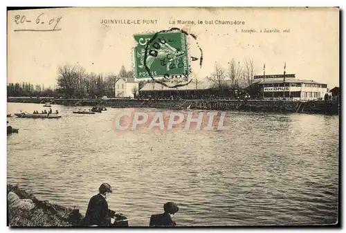 Cartes postales Joinville Le Pont La Marne le Bal Champetre